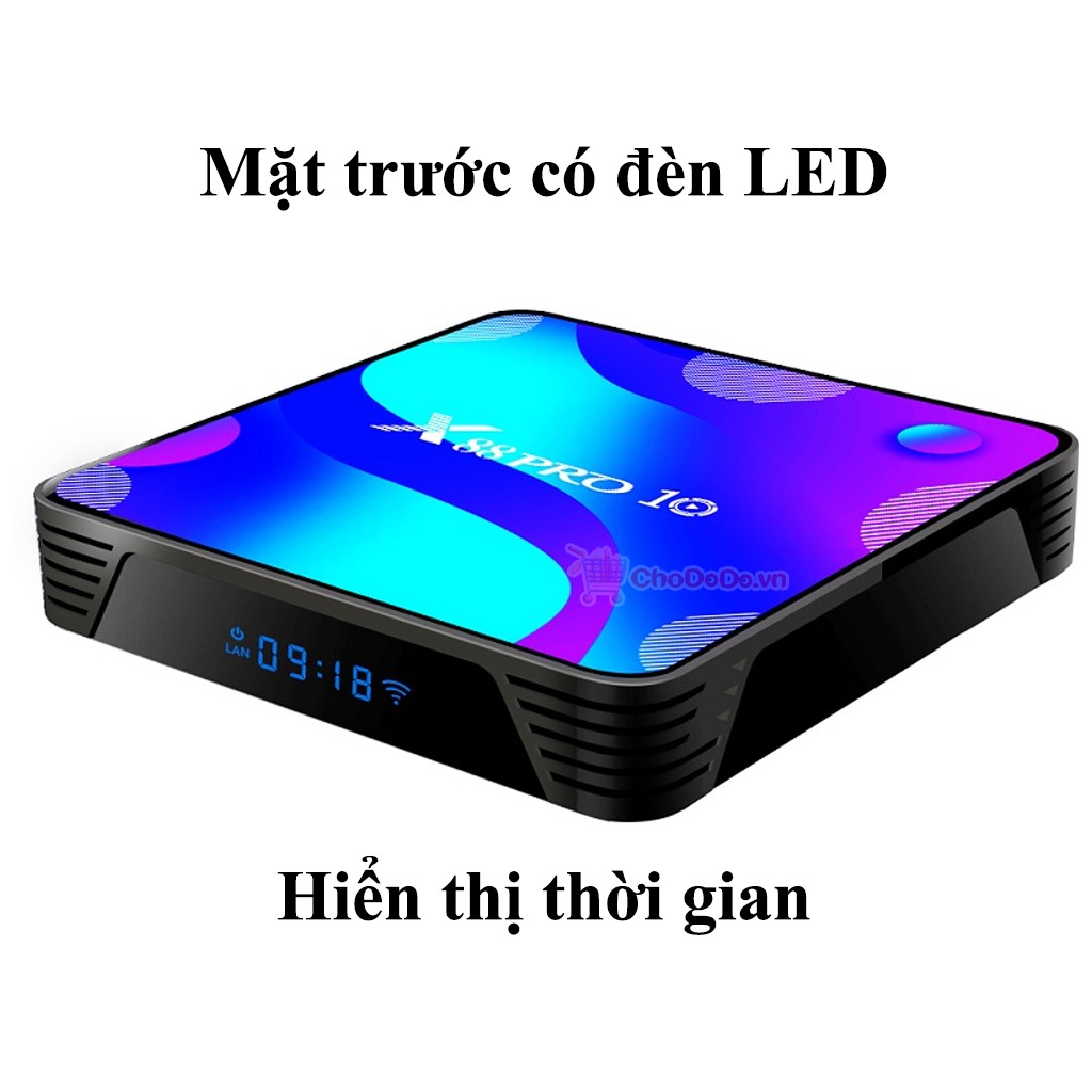 [Mã ELMS5 giảm 7% đơn 300k] X88 Pro 10 - Android TV Box mới 2020 chạy Android 10 cực nhanh, giá rẻ, chính hãng ENYBOX