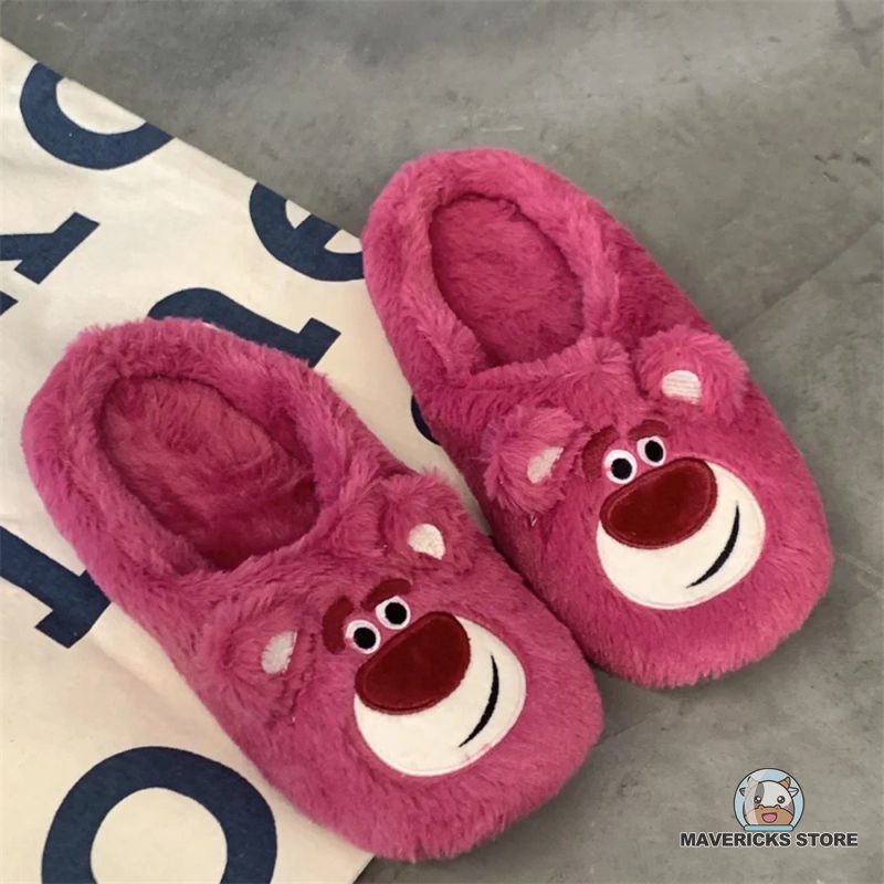 Dép bông đi trong nhà hình gấu dễ thương