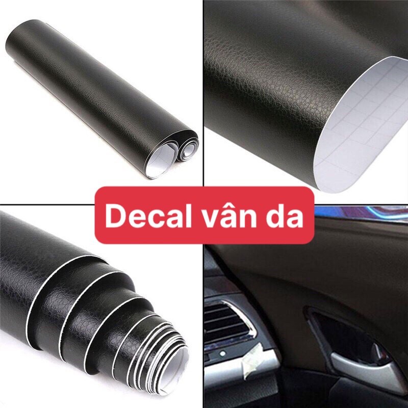 Decal giả da dán xe máy, oto và các vật dụng!