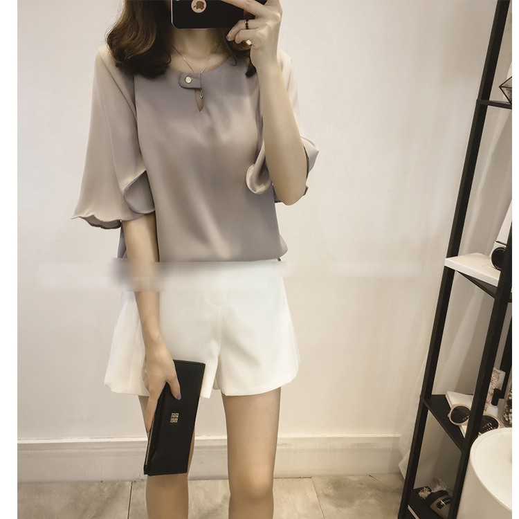 Áo Sơ Mi Nữ Hàn Quốc ulzzang Dễ Thương Sang Trọng JD25
