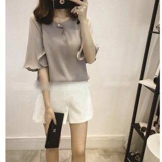 Áo Sơ Mi Nữ Hàn Quốc ulzzang Dễ Thương Sang Trọng JD25