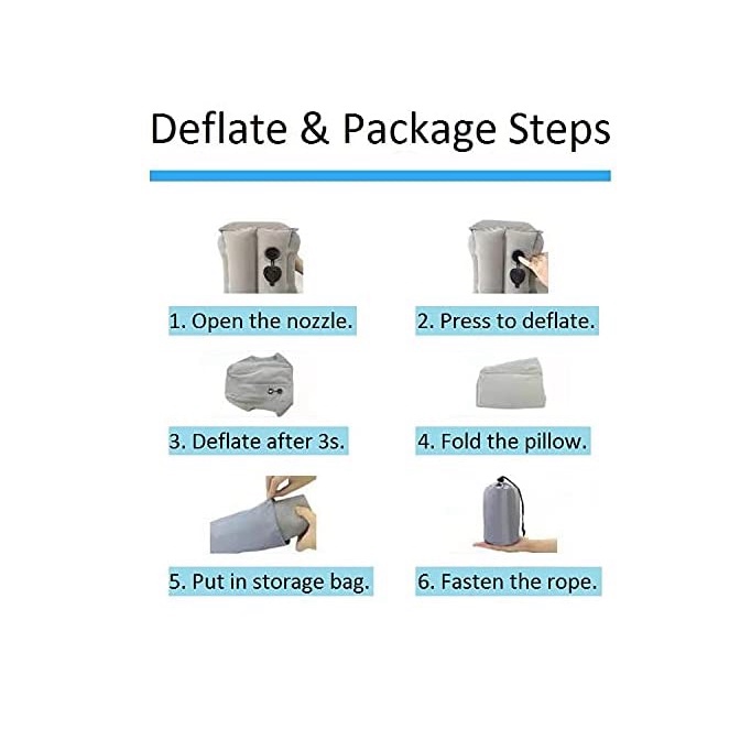 Hot hot - Gối ngủ Hơi trên máy bay AirSleep SGS Travel, Công Sở