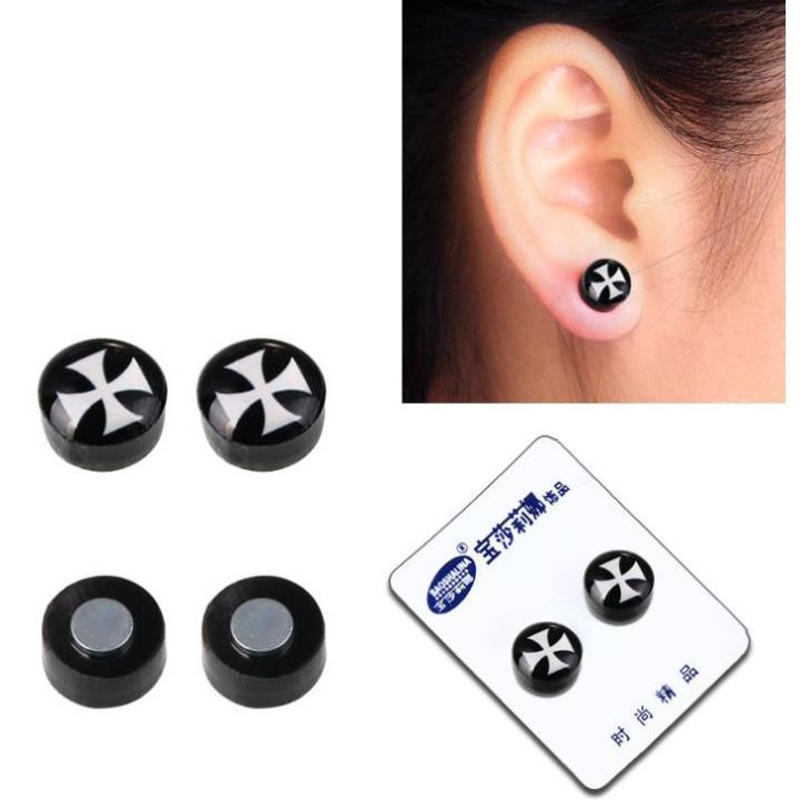 Khuyên Tai Nam Châm Không Cần Xỏ Lỗ 1 Cặp