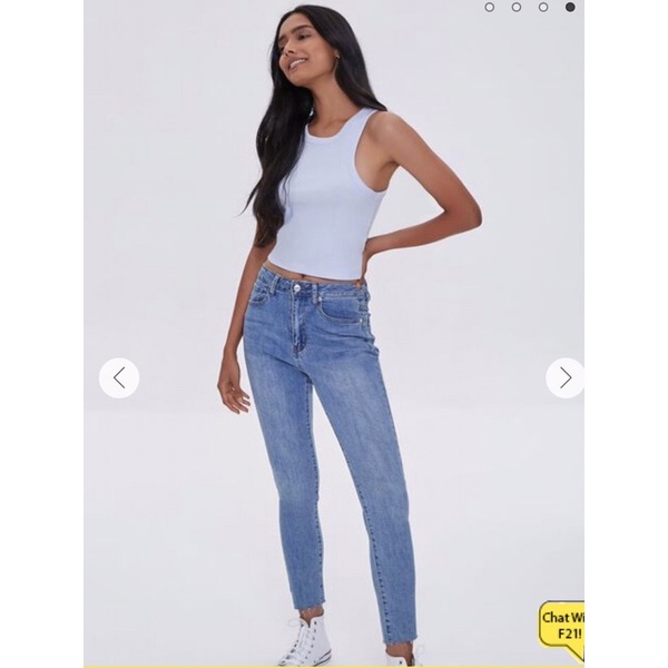 Croptop len gân xanh A760