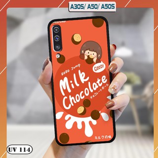 Ốp lưng điện thoại Samsung Galaxy A50/ A50s  - lưng nhám viền dẻo