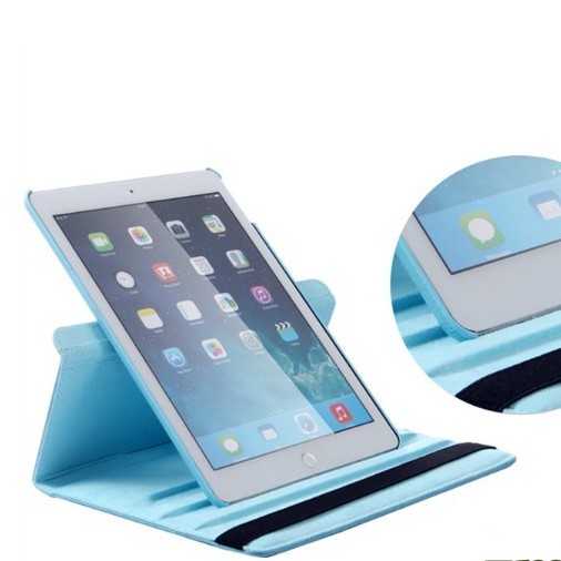 Bao da ipad Air 1/ ipad 9.7/ Mini 1/2/3/4/5 xoay 360 độ tiện dụng, siêu đẹp