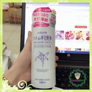 Nước Hoa Hồng Ý Dĩ Naturie Skin Nhật bản dưỡng trắng da- 500ml