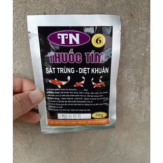 Thuốc tím sát trùng, diệt khuẩn bể cá hũ chiết 20g-50g