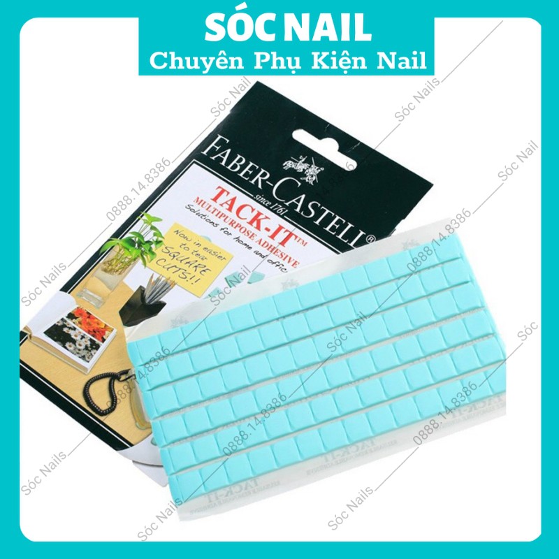 Keo Đa Năng Nail Dán Móng, Kẹo Cao Su Xanh Gắn Móng Mẫu Nail 102 Miếng