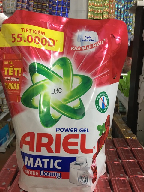 NƯỚC GIẶT ARIEL POWER GEL MATIC HƯƠNG DOWNY 2L