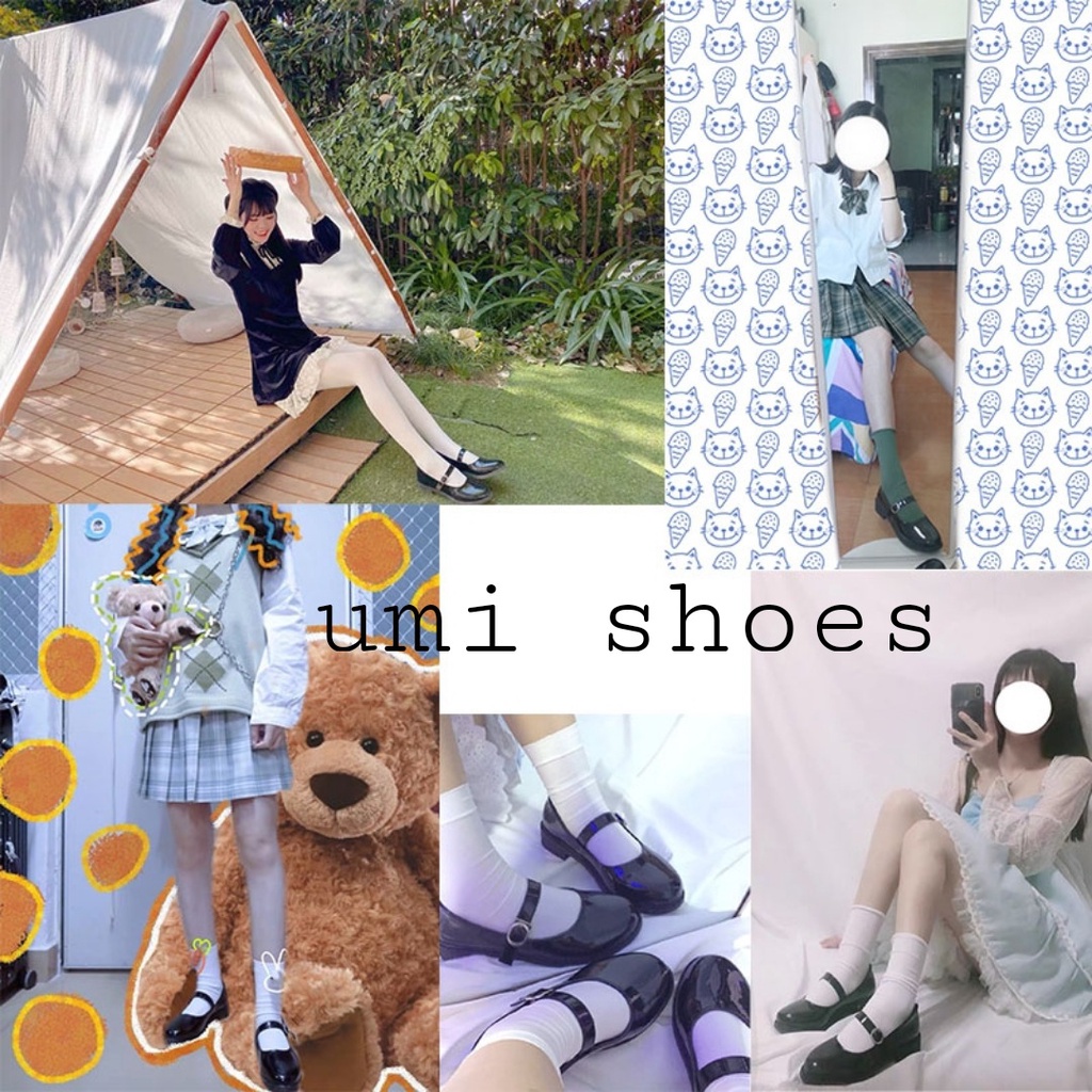 [2 MÀU - CÓ SẴN] Giày đế bằng ulzzang oxford nữ dáng LOLITA nhật bản búp bê trẻ trung cute đơn giản màu đen/nâu đẹp xinh