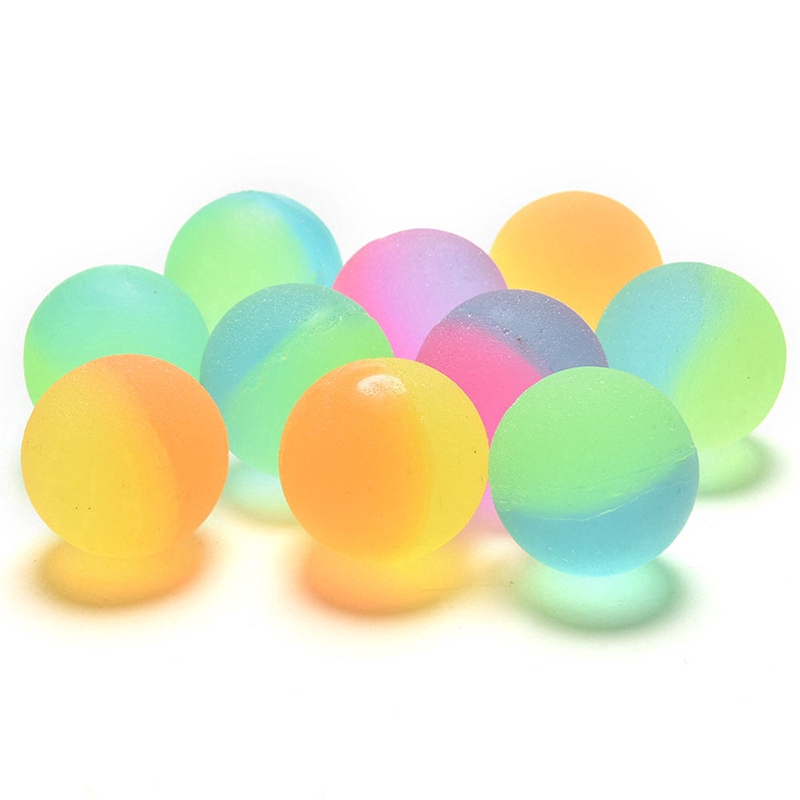 10 Pcs Bouncy Pcs Beach Ball Children's Ball Outdoor Toy Baby Kids M8C4 NoBrand