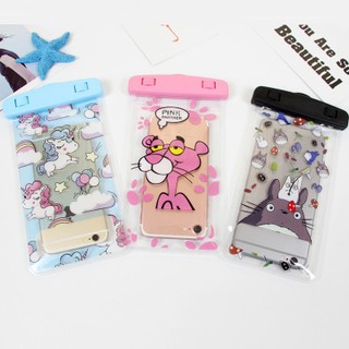 Túi chống nước điện thoại in hình dễ thương