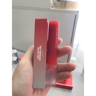 Son Romand See Through Matte màu  02 RIP PLUM