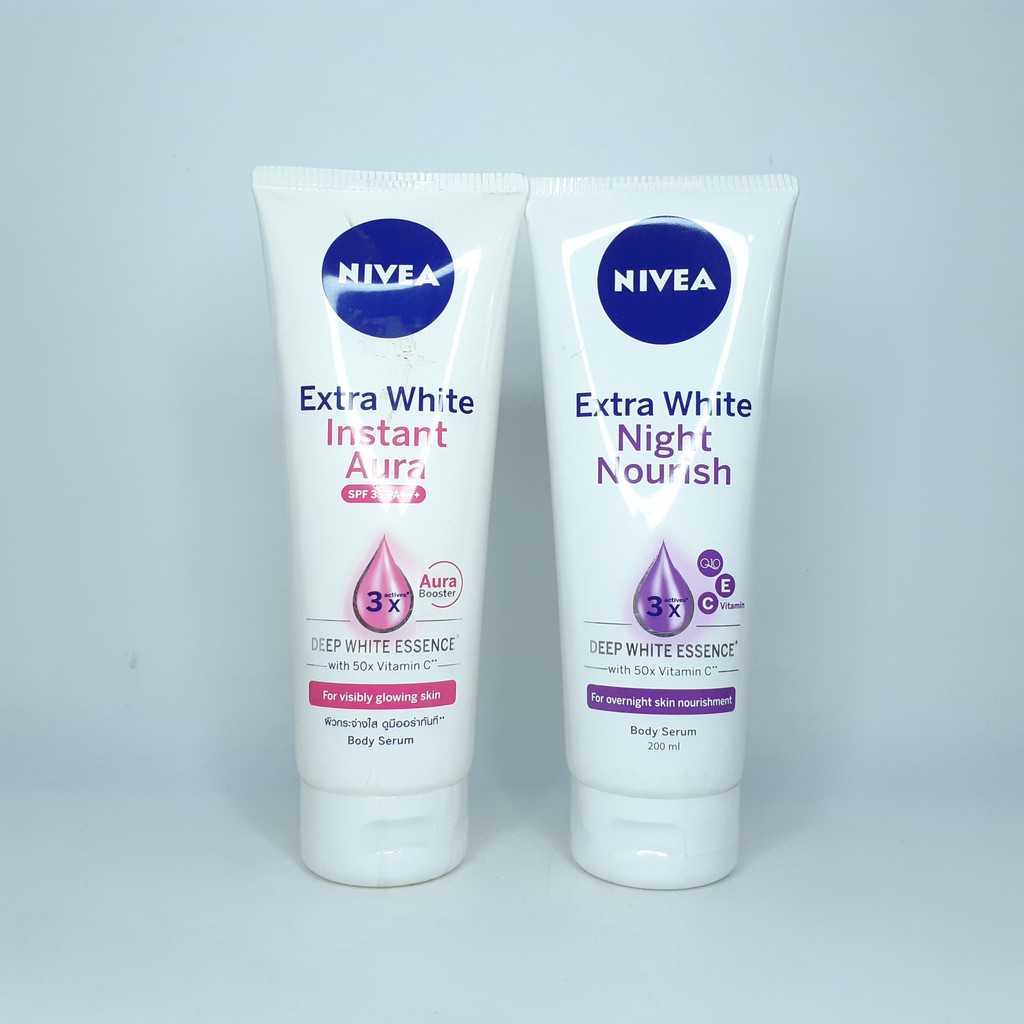 Dưỡng thể tinh chất dưỡng trắng Nivea Extra White