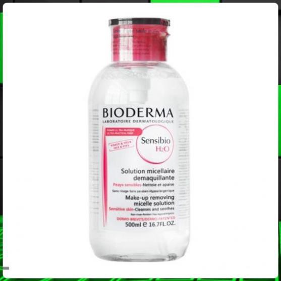 FREESHIP TOÀN QUỐC - Tẩy Trang Bioderma Senbio  Créaline 500ml chính hãng (Nắp Nhấn-Nắp Bật) ⓨⓞ | BigBuy360 - bigbuy360.vn