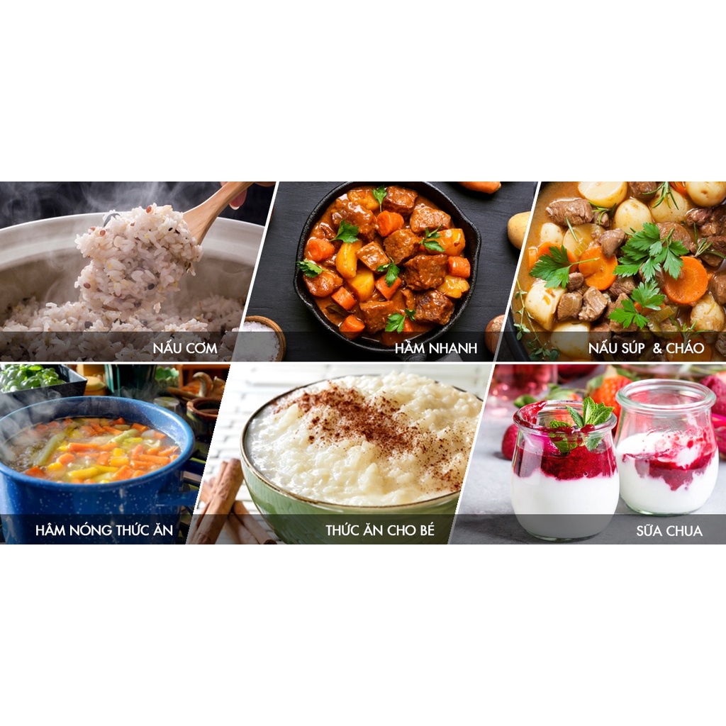 Nồi Cơm Áp Suất Mishio MK303 1 Lít - Bảo hành Chính Hãng 18 tháng