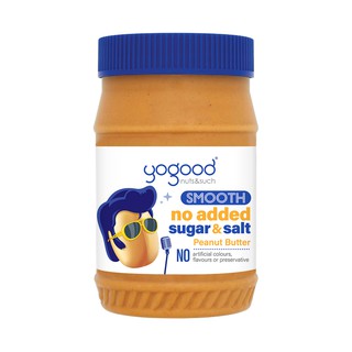 Bơ đậu phộng mịn Yogood - Smooth Peanut Butter - Hũ 453g