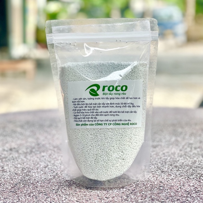 Bột Tẩy Rong Rêu ROCO 500gram, Cam Kết Hoàn Tiền 100% Nếu Không Sạch