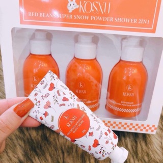 Set tắm trắng Kosxu tặng body mini