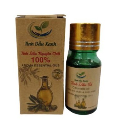 Tinh Dầu Sả Nguyên Chất Tinh Dầu Xanh 100% Organic Thiên Nhiên Giúp Đuổi Muỗi Côn Trùng Hiệu Quả Dung Tích10 ml