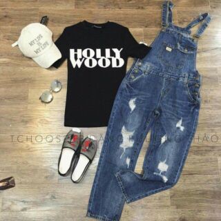 Quần yếm bò, Quần yếm jeans hàng Quảng Châu FS8888 | BigBuy360 - bigbuy360.vn