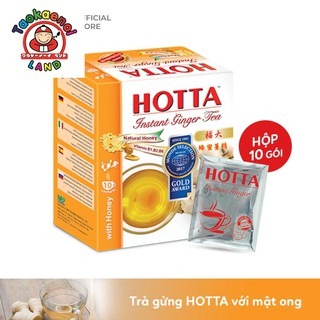 Trà gừng Hotta với Mật Ong 140g [Bach Hoa Thailand]