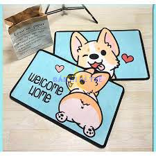 Thảm Chùi Chân Lau Chân Hình Thú 3d Mềm Mịn Dùng Cho lối Đi - Thảm Cửa - Phòng Khách