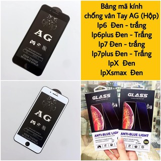Kính Cường Lực Nhám Full Màn Chống Vân Tay Iphone CHÍNH HÃNG AG