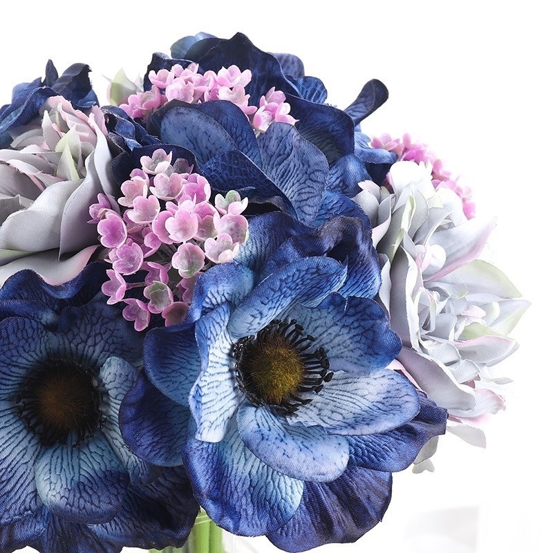 Set 6 Nhánh Hoa Mẫu Đơn Giả Bằng Lụa Trang Trí Nhà Cửa/Văn Phòng/Sự Kiện