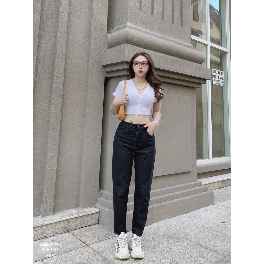 [FLASH-SALE 179K] Quần Baggy Trơn Đen Cơ Bản, Lưng Cao Tôn Dáng, Chất Dày Dặn Dễ Phối Đồ | BigBuy360 - bigbuy360.vn