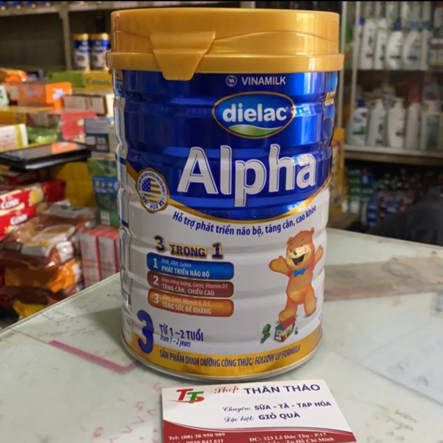 Sữa Bột Dielac Alpha Step 3-900gram