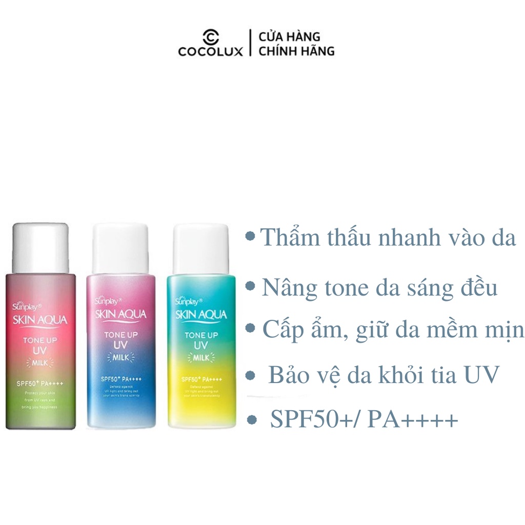 Sữa Chống Nắng Sunplay Skin Aqua Tone Up 50g