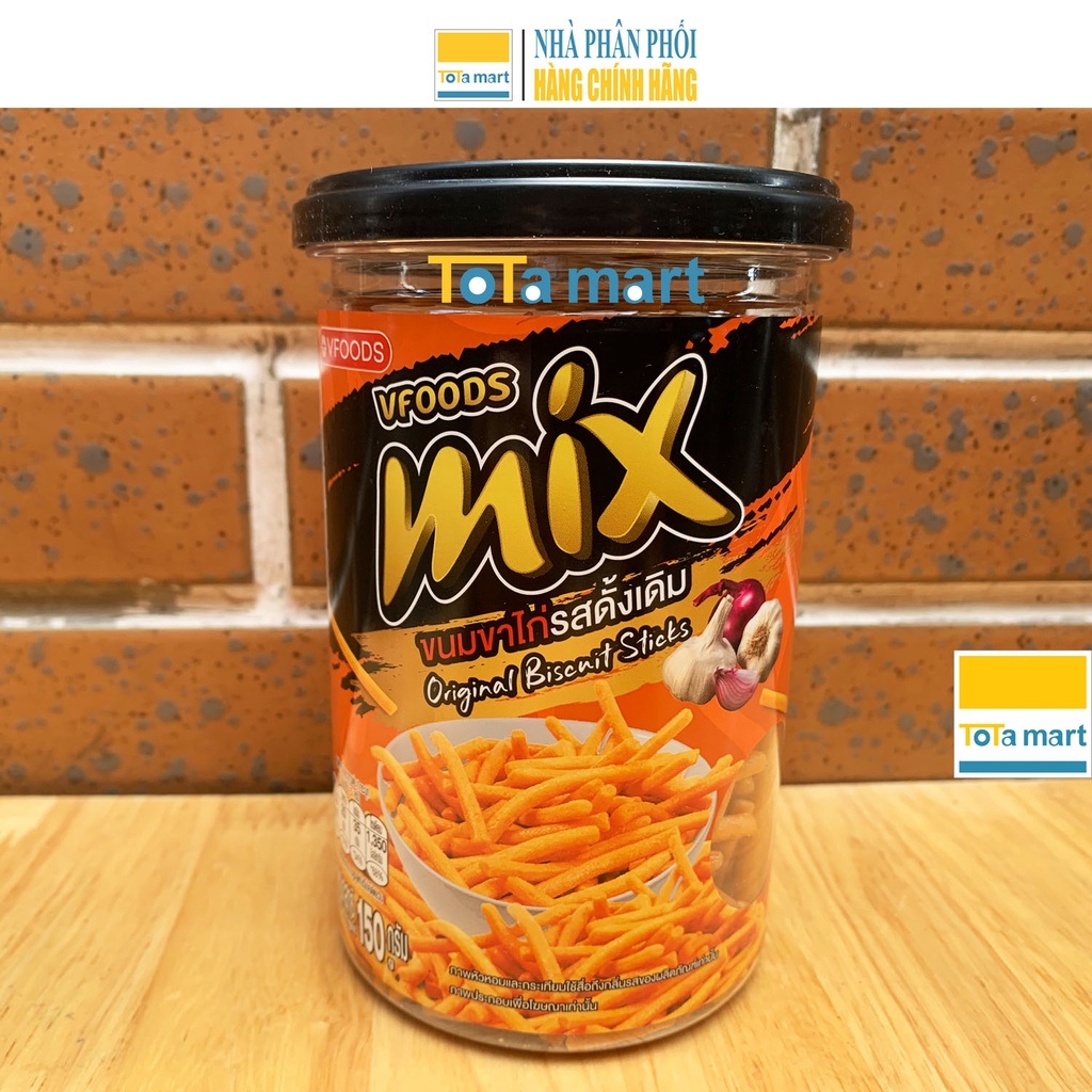 Bánh que MIX Thái Lan hũ 150g HÀNG KHUYẾN MÃI.