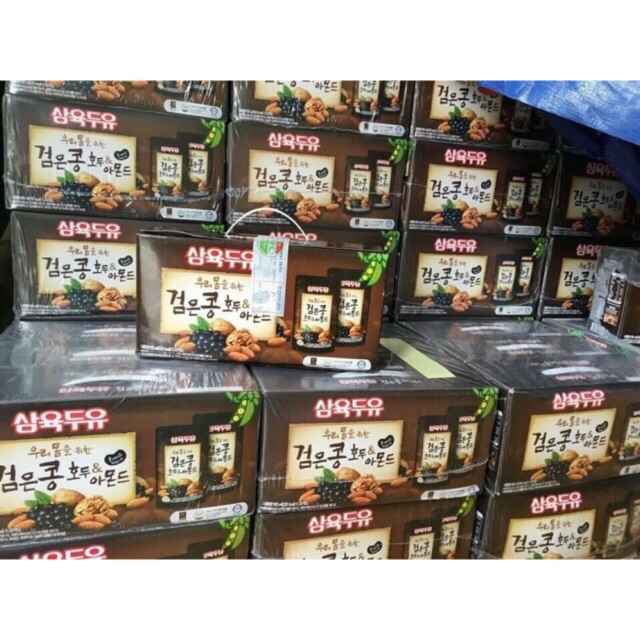 Sữa óc chó hạnh nhân đậu đen Hàn Quốc