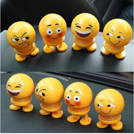 Thú Nhún Emojji Con Lắc Lò Xo - Siêu Chất - Siêu Vui Emoji(hình ngẫu nhiên)