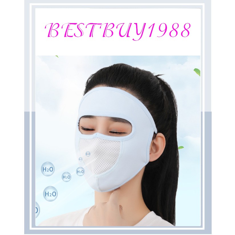 Khẩu trang vải kháng khuẩn che kín mặt ninja chống nắng chống bụi thời trang cao cấp KT03 - HOTAXA