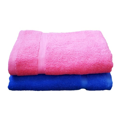 2 khăn tắm cotton 70x140cm