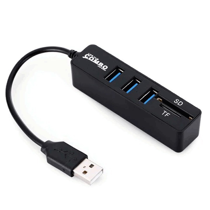 Combo Hub USB và Card Reader