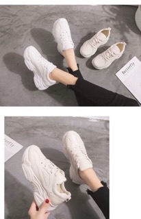 (Order) Sneaker đế độn 2 màu