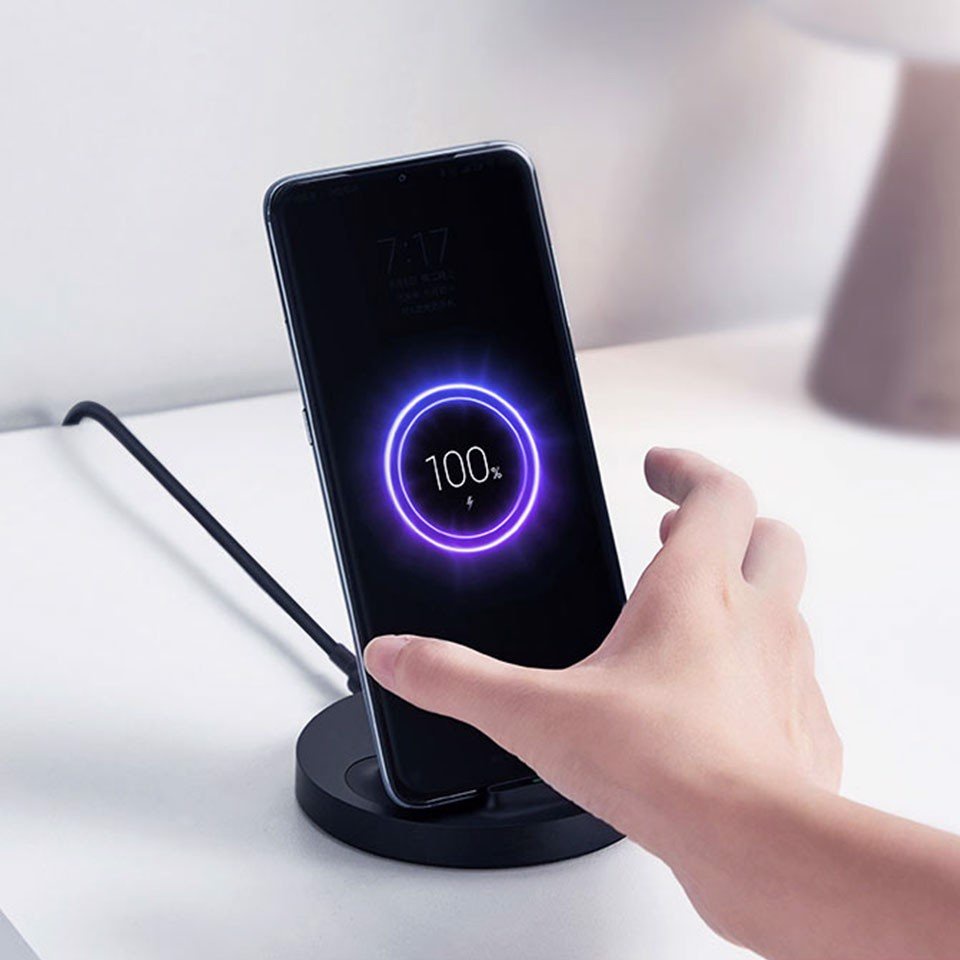 Đế Sạc Nhanh Không Dây Xiaomi 20W - Sạc Nhanh Chuẩn Qi - Siêu An Toàn - Tương Thích Nhiều Thiết Bị - Hàng Chính Hãng