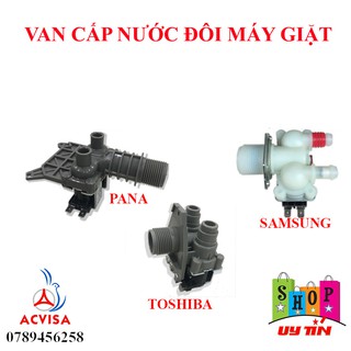 Van cấp nước loại đôi máy giặt Sanyo, Samsung, Toshiba, Electrolux, Panasonic