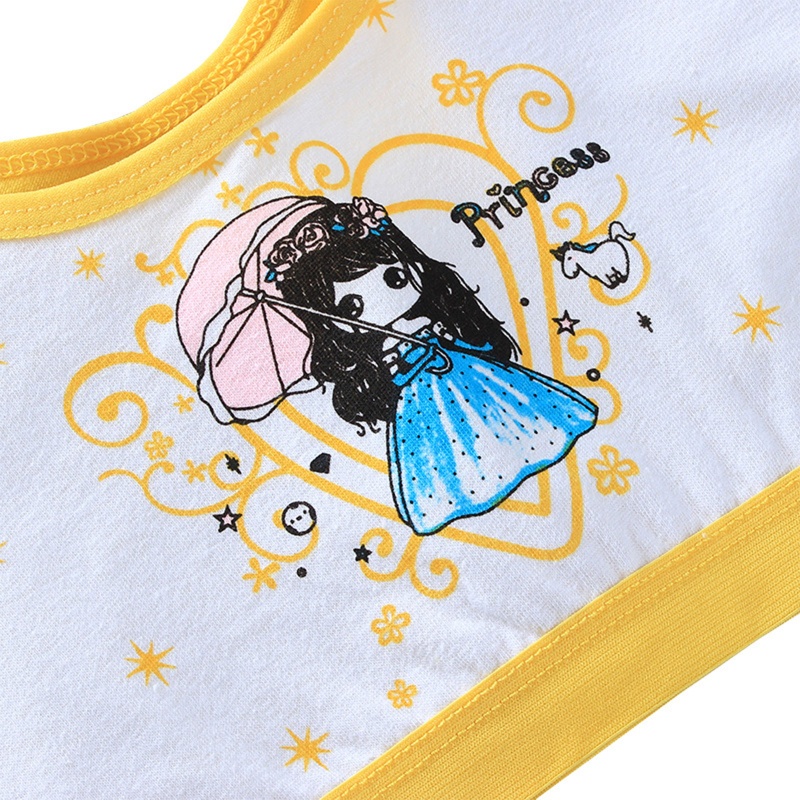 Áo Lót Hai Dây Bản Rộng Thoáng Khí Cho Tuổi Teen / Bé Gái