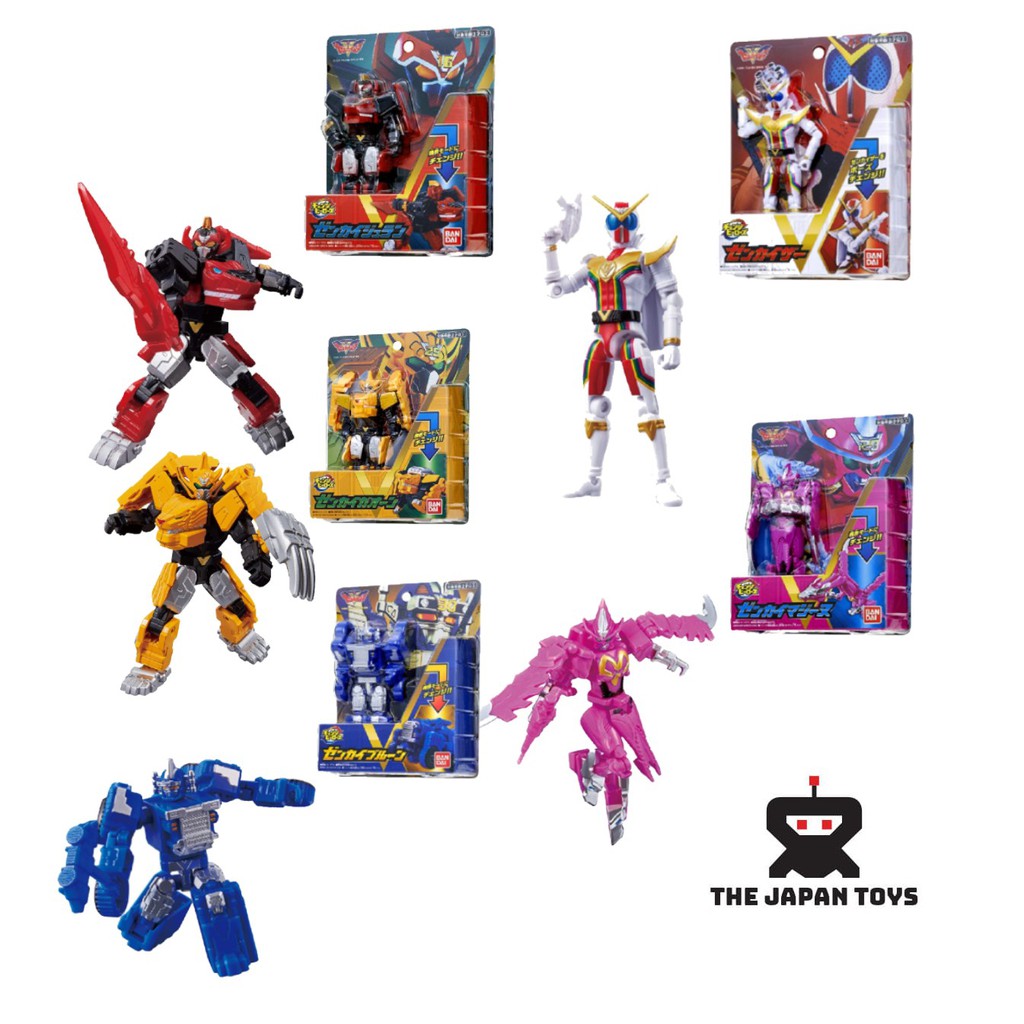 Tổng Hợp Mô hình Động Change Heroes Kikai Sentai Zenkaiger (Chính hãng)