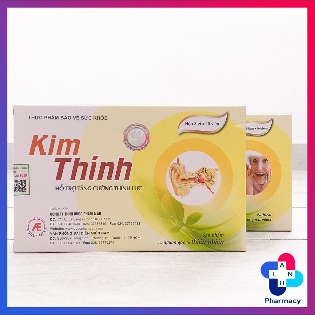 KIM THÍNH - Hỗ trợ tăng cường sức khoẻ thính giác.