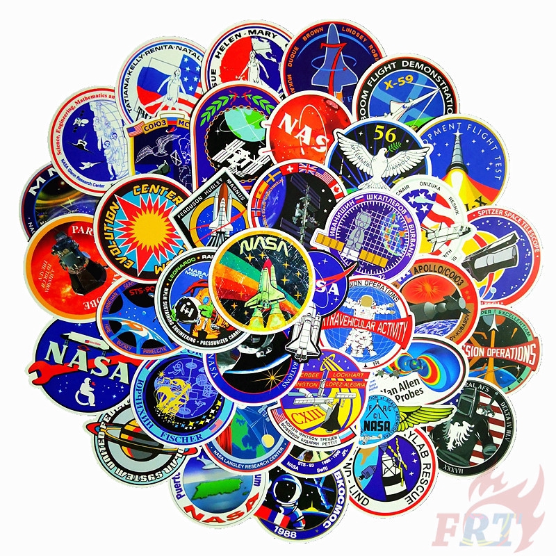 ❉ NASA：Space Shuttle - Series B Skylab Stickers ❉ 49Pcs/Set Outer Space DIY Fashion Decals Doodle Stickers