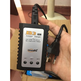Bộ sạc cân bằng rc b3 pro 10w 20w cho pin lithium lipo 2s 3s 7.4v 11.1v