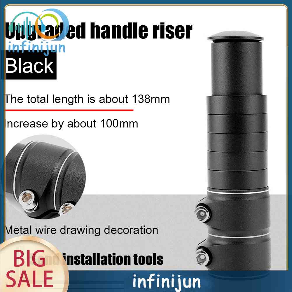 Trục Nối Dài Tay Cầm Xe Đạp Bằng Hợp Kim Nhôm