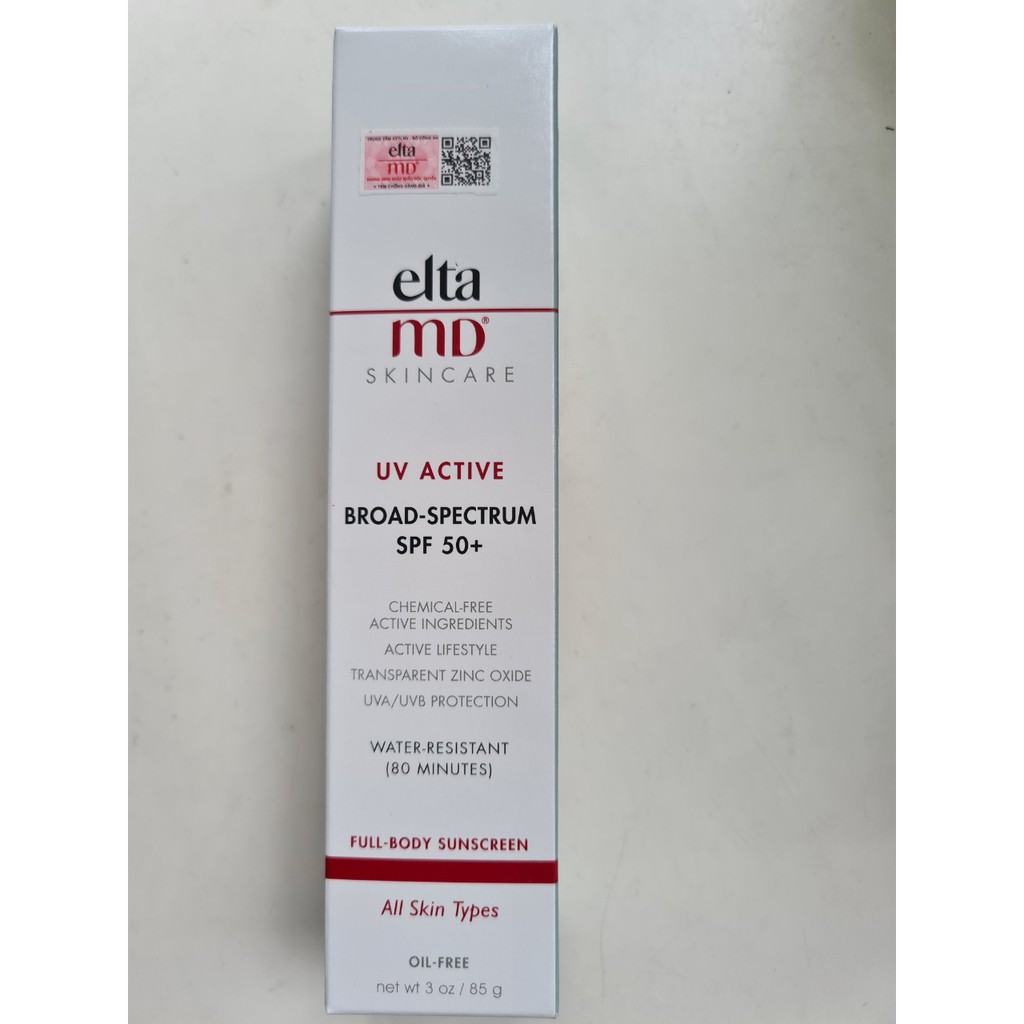 KEM CHỐNG NẮNG BẢO VỆ TỐI ƯU CHO MẶT VÀ TOÀN THÂN ELTA MD UV SPORT BROAD-SPECTRUM SPF 50 85g