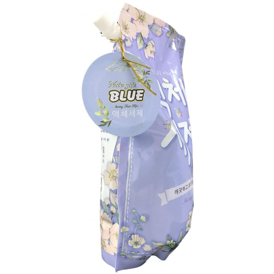 Sản Phẩm Túi Nước Giặt Blue Korea- Hương Thảo Mộc - Chính hãng (2.0kg/Túi)